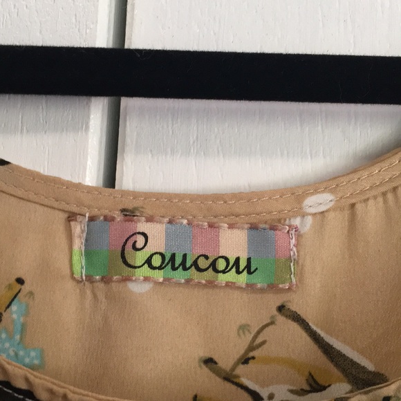 ❤️ LAST CALL Host pick COUCOU deer print top M - Picture 3 of 7